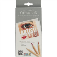 Набор акварельных карандашей `Artist Studio Портрет` 12 цветов